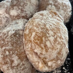Powdered Custard filled